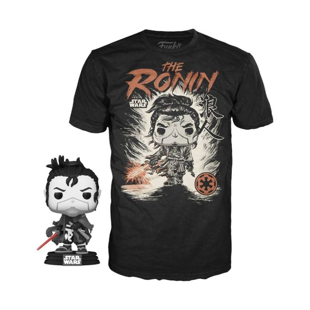 Pop & Tee | Star Wars Vision The Ronin | size LARGE