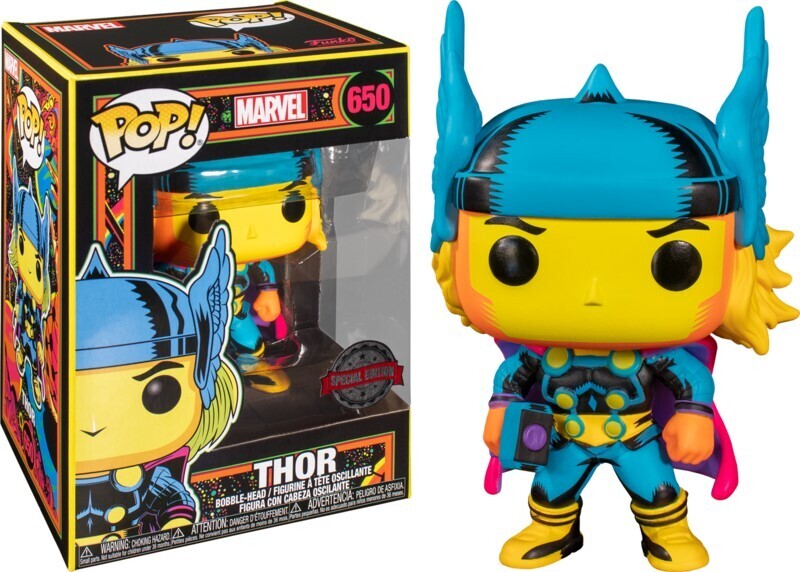 Marvel Thor (Blacklight) Special Edition Funko Pop!