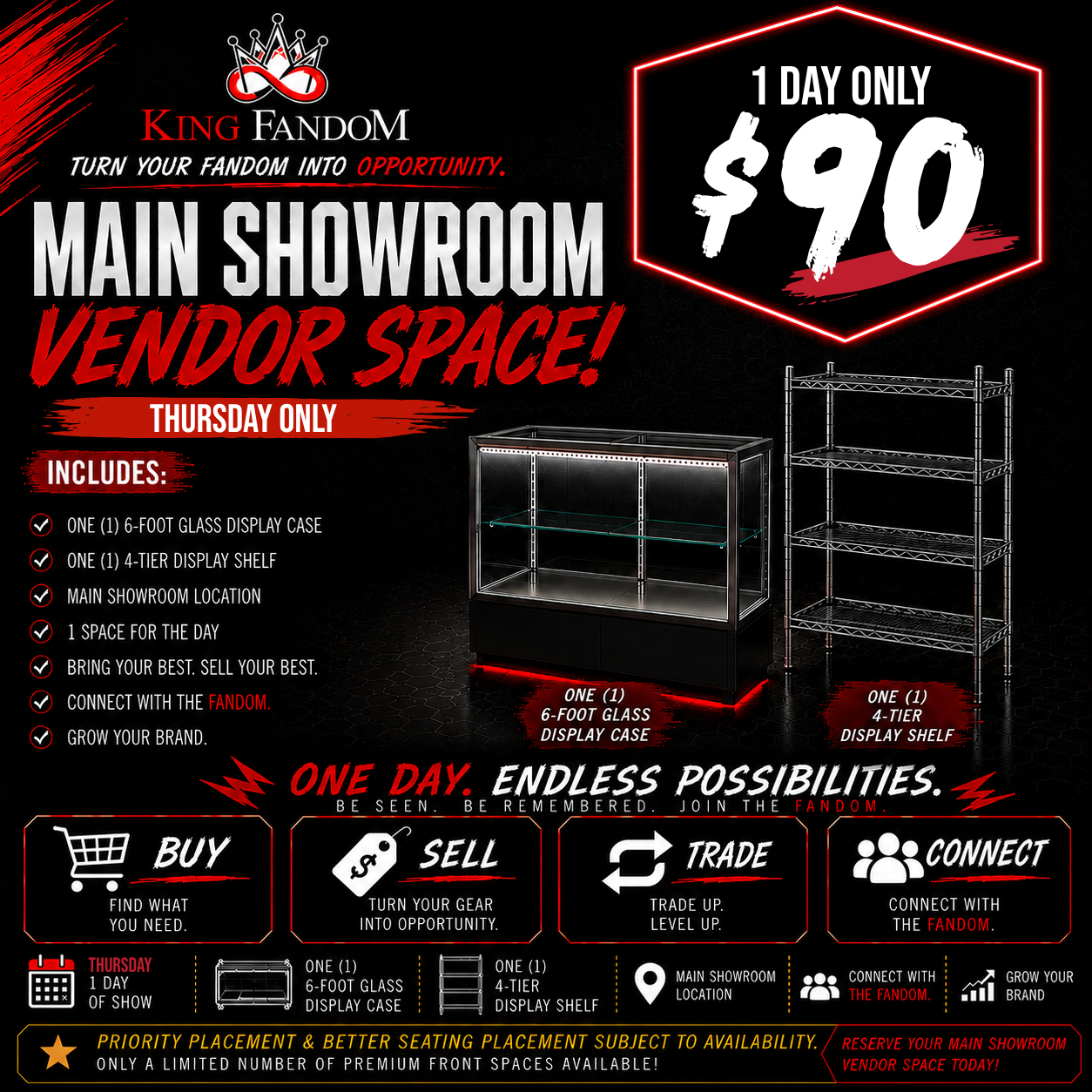 Thursday Main Room Vendor Space