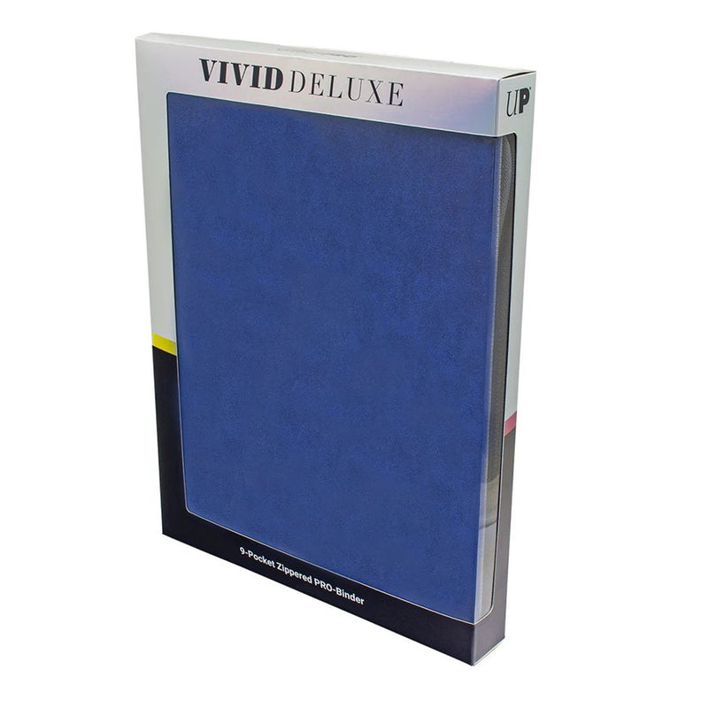 Ultra Pro - Ultra Pro: Vivid Deluxe 9-Pocket Zippered PRO-Binder: Blue
