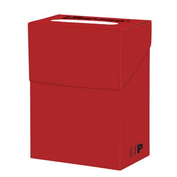 Ultra Pro: Solid Colour Deck Box: Red