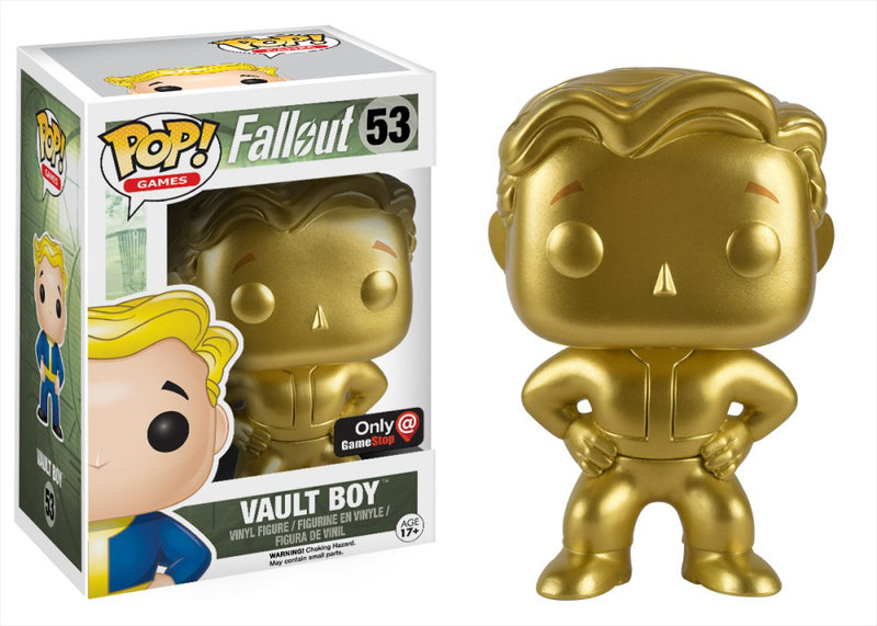 Fallout Vault Boy GameStop Exclusive Pop! Vinyl Figure