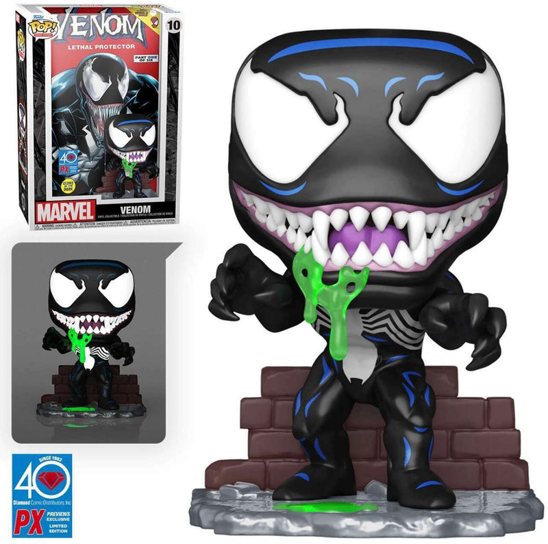 Venom (Lethal Protector | Glow in the Dark) Comic Cover PX Previews Exclusive