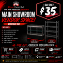 Wednesday Main Room Vendor Space
