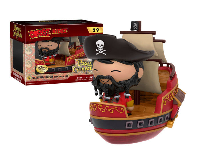 Funko Dorbz Ridez Wicked Wench Captain with Pirate Ship