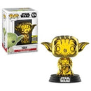 Star Wars Yoda Gold Chrome 2019 Galactic Convention Pop! Vinyl Figure