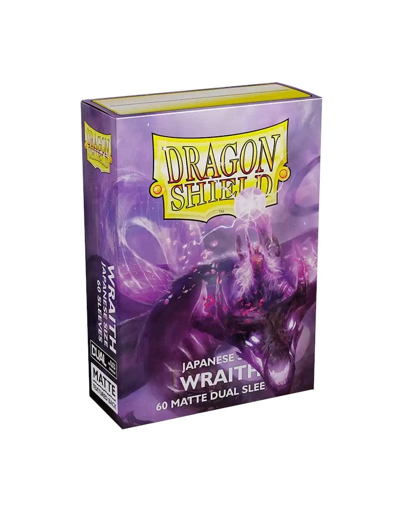 Dragon Shield: Japanese Size Dual Matte Sleeves (60ct) - Wraith