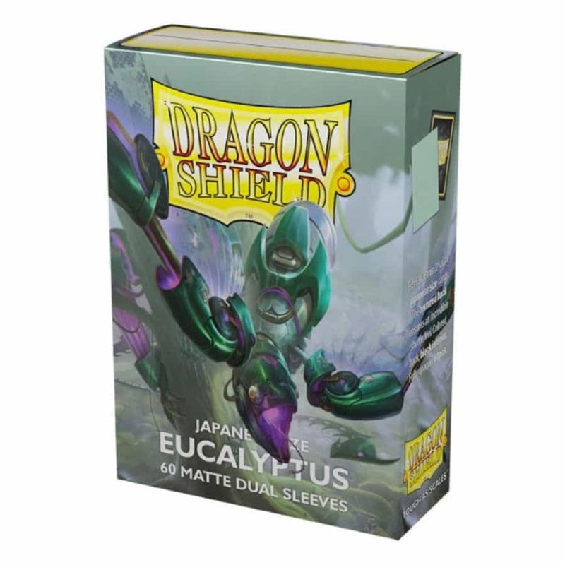 Dragon Shield: Japanese Size Dual Matte Sleeves (60ct) - Eucalyptus