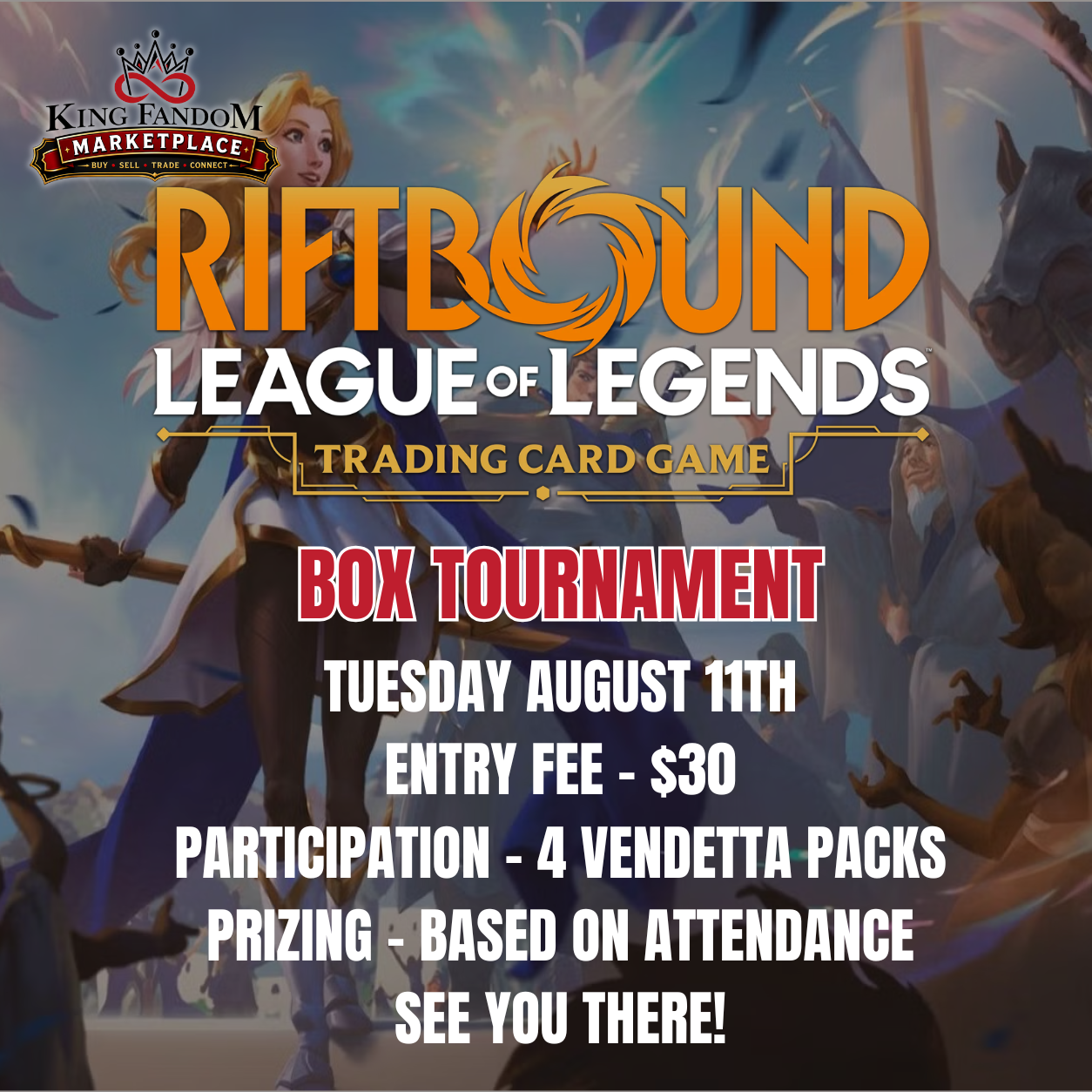 Riftbound Box Tournament - August 11th