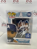 Stadium Fluffy Funko Pop 08 (Away) Signed COA JSA