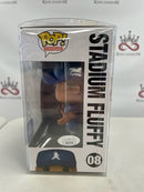 Stadium Fluffy Funko Pop 08 (Away) Signed COA JSA