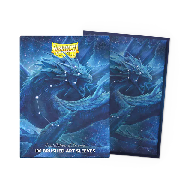 Dragon Shield - Drasmorx - Constellations - Brushed Art Sleeves - Standard Size (100 pack)