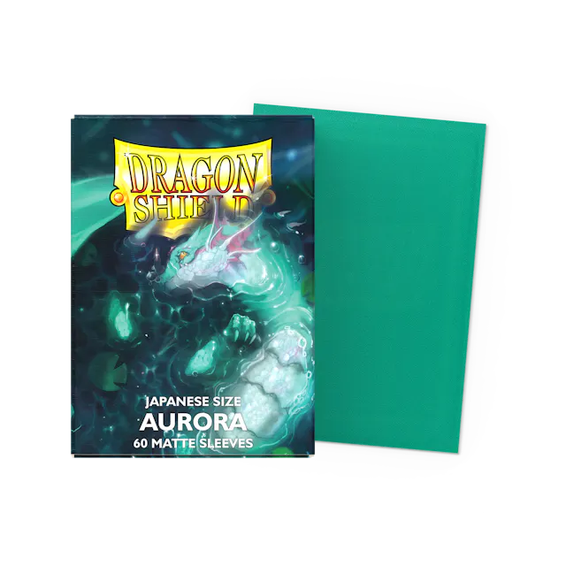 Dragon Shield - Aurora - Players' Choice 2023 - Matte Sleeves - Japanese Size (60 pack)