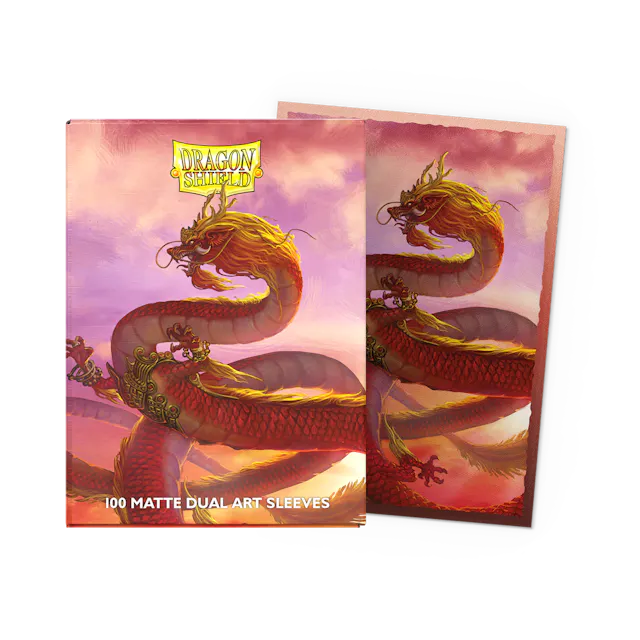 Dragon Shield - Wood Dragon 2024 - Matte Dual Art Sleeves - Standard Size (100 pack)