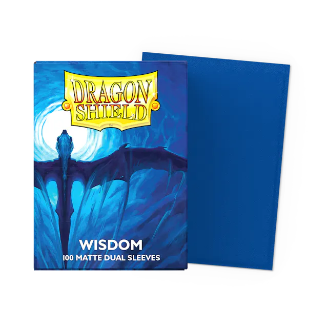 Dragon Shield Dual Matte Standard Sleeves - Wisdom (100-Pack)