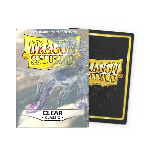 Dragon Shield - Clear - Classic Sleeves - Standard Size