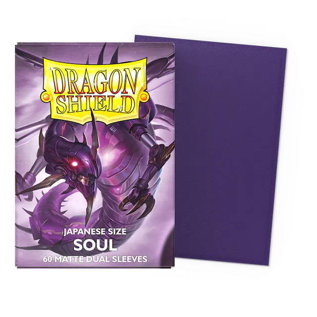 Dragon Shield Japanese Dual Matte Sleeves - Soul (60-Pack)