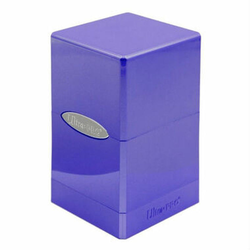 Ultra Pro Deck Box: Hi-Gloss - Amethyst Satin Tower