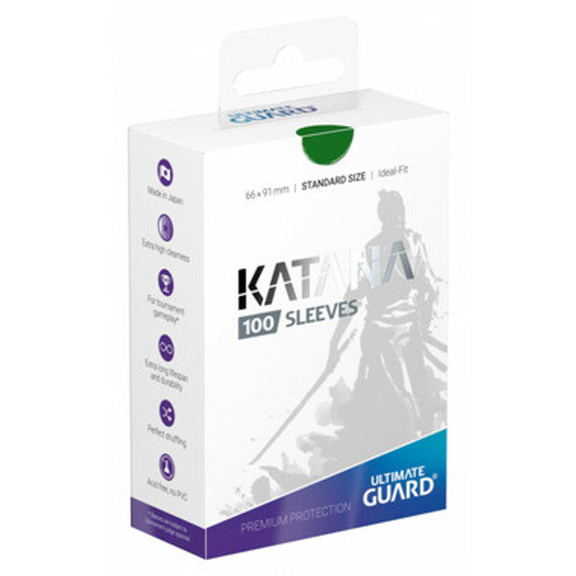 Ultimate Guard: Katana - Green Card Sleeves (100ct)