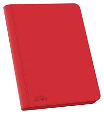 Ultimate Guard: 9 Pocket Zipfolio Xenoskin: Red