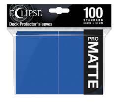 Ultra Pro Matte Eclipse Sleeves Standard 100 Count Blue