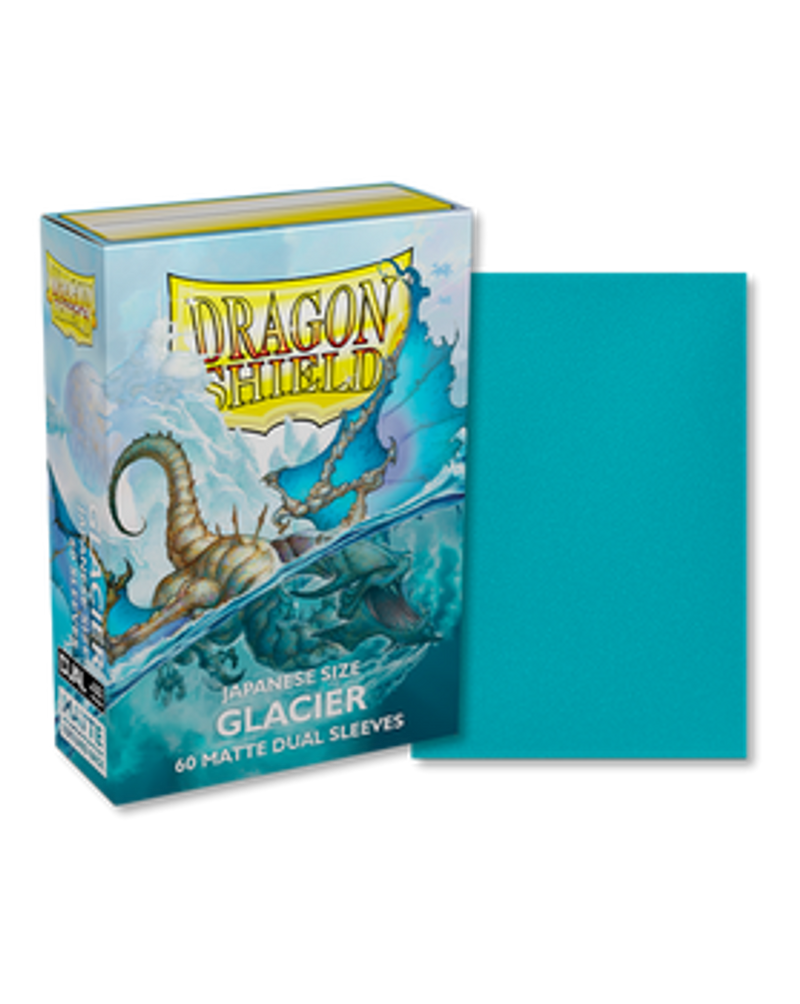 Dragon Shield: Japanese Size Dual Matte Sleeves (60ct) - Glacier