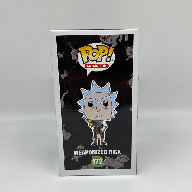 Weaponized Rick (Open Mouth)DAMAGED Pop! Vinyl Figure