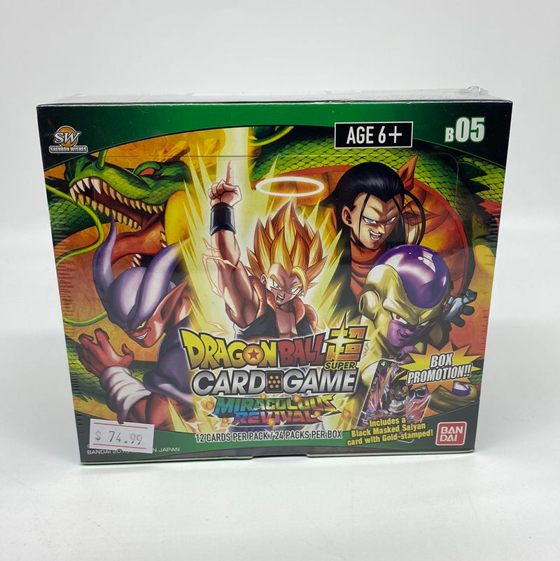 Dragon Ball Super - Miraculous Revival Booster Box - Miraculous Revival (DBS-B05) - Unopened Sealed