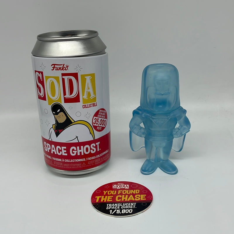 Funko Soda Collectible Space Ghost Limited Edition 1/5,800 Glow in the Dark Chase