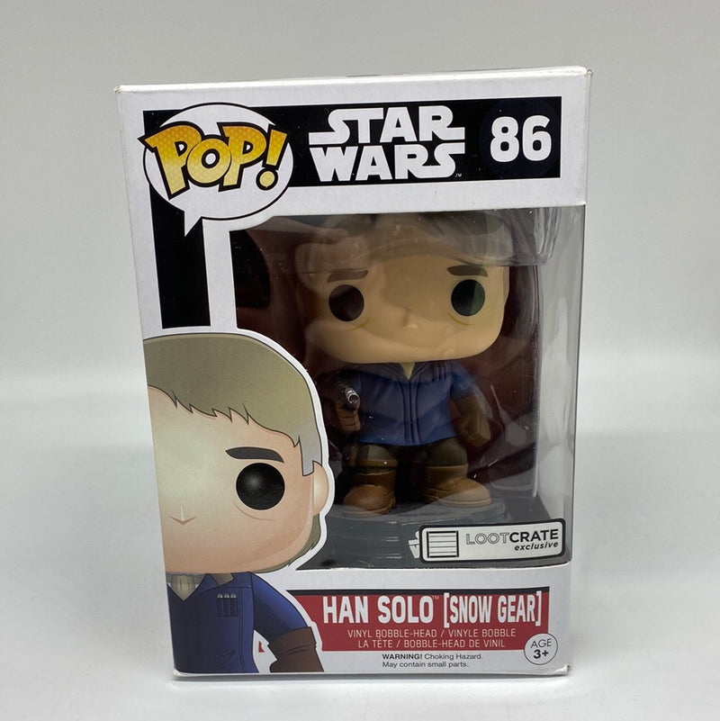 Star Wars Han Solo Snow Gear Pop! Vinyl Figure