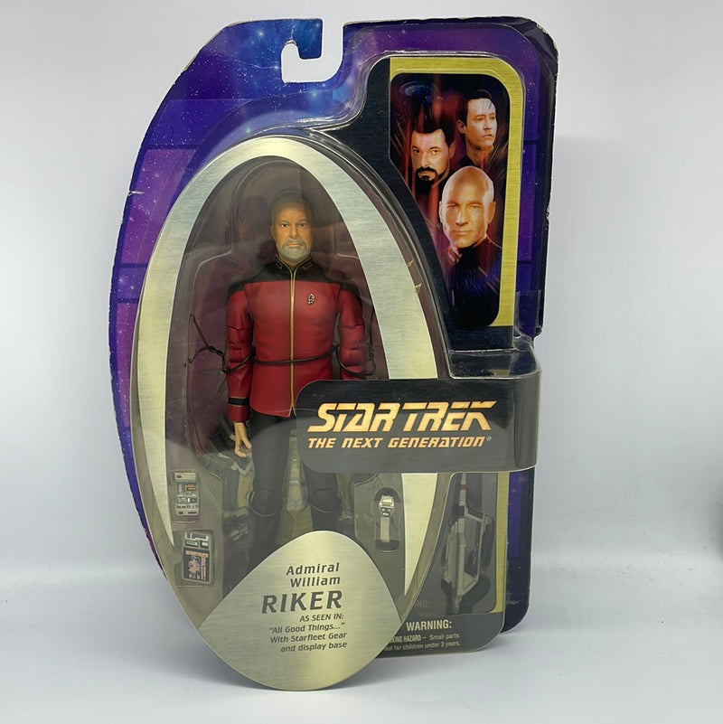 Star Trek The Next Generation William T. Riker Exclusive Action Figure [Admiral]