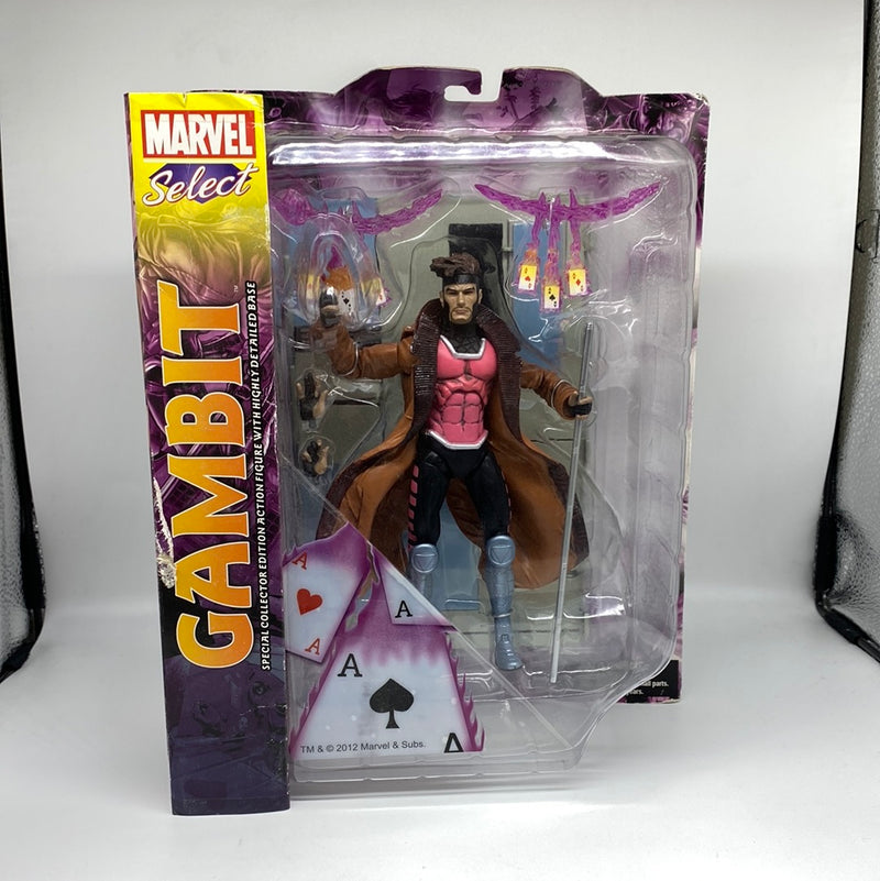 Diamond Select Toys Marvel Select Gambit Action Figure Brand New/Sealed