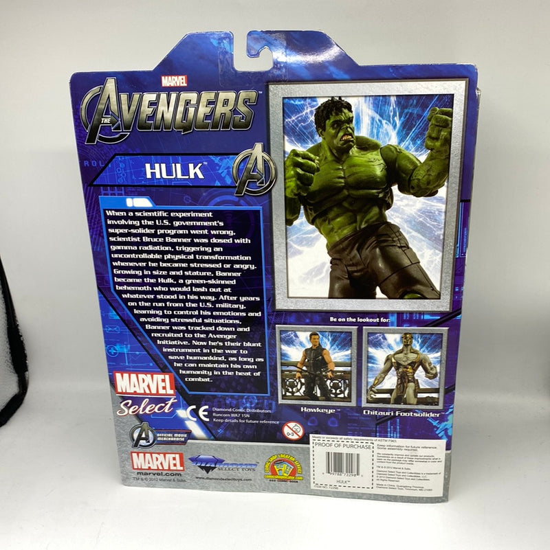 Marvel Diamond Select AVENGERS INCREDIBLE HULK Collector Edition Action Figure