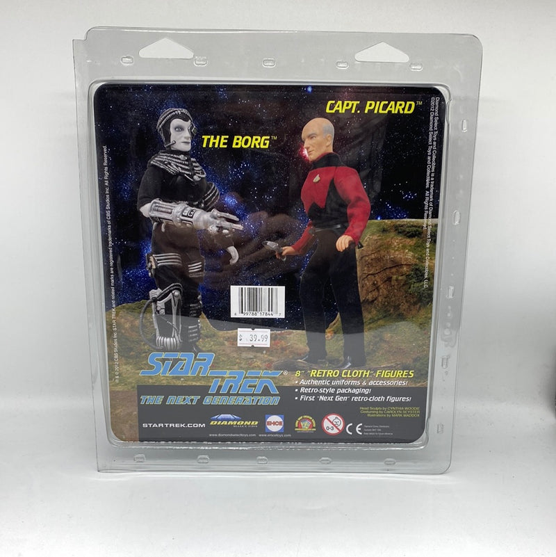 Star Trek - 8" Retro Cloth Captain Picard Action Figure