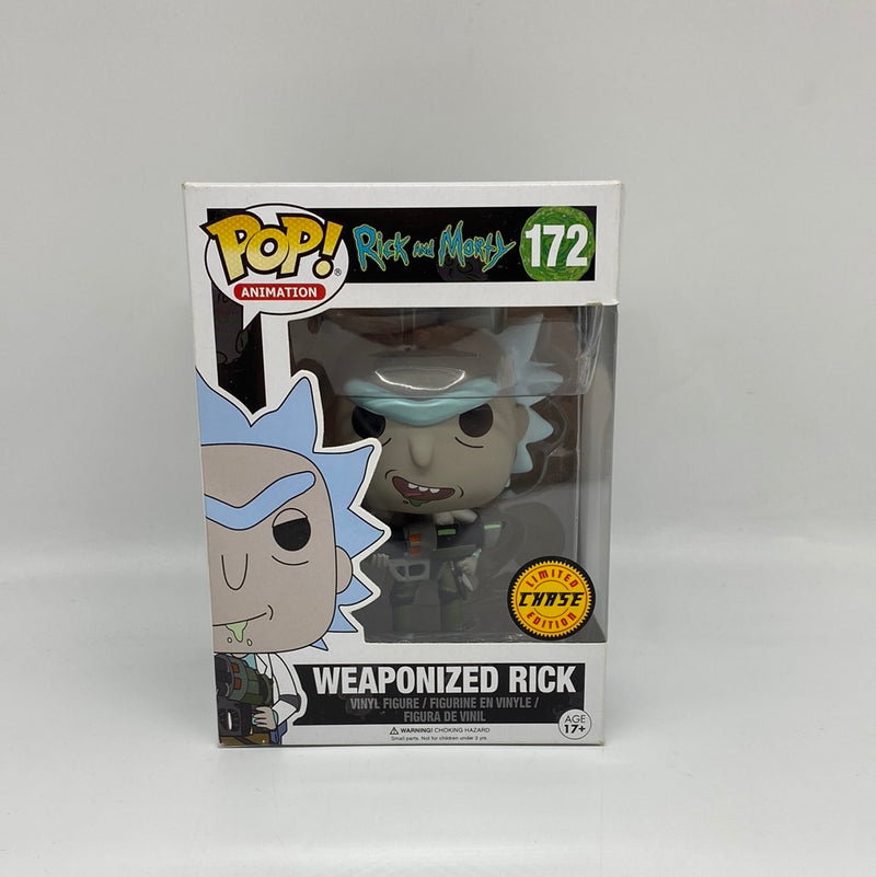 Weaponized Rick (Open Mouth)DAMAGED Pop! Vinyl Figure