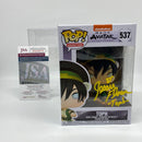 Avatar The Last Airbender Toph SIGNED Pop! Vinyl Figure