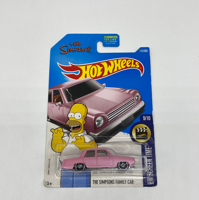 Hot wheels best sale simpsons family car