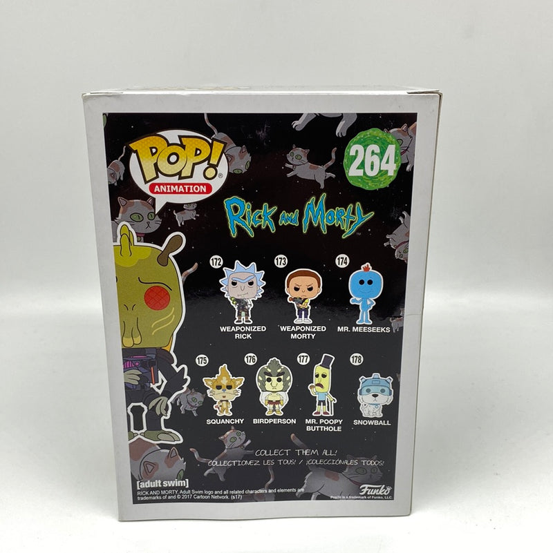 Rick and Morty Krombopulos Michael DAMAGED Fall Exclusive Pop! Vinyl Figure