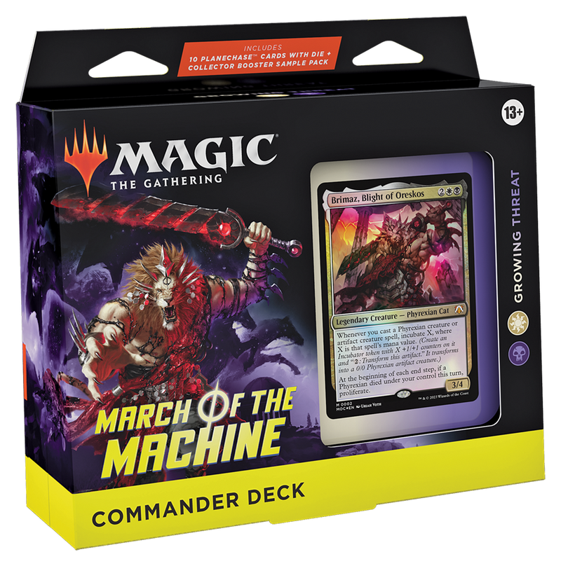 MTG: March Of The Machine Commander Deck: Growing Threat