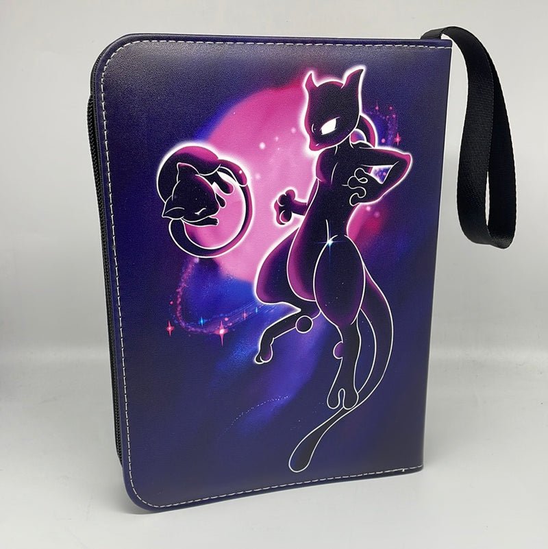 Mew & Mewtwo Binder 50 Pages 4 Pocket Mew & Mewtwo Binder 50 Pages 4 Pocket