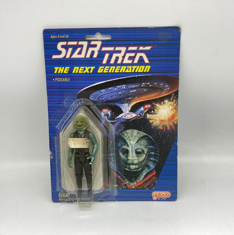 Vintage Star Trek The Next Generation Alien Selay Galoob 1988