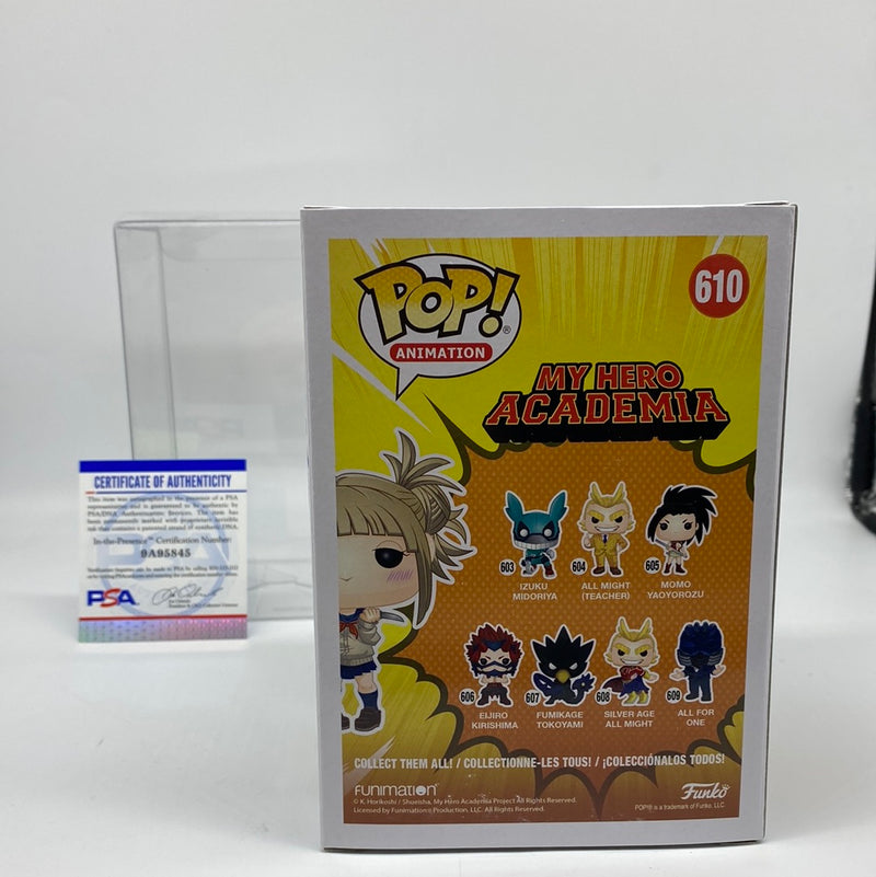 Signed Himiko Toga Special Edition Pop! Vinyl Figure