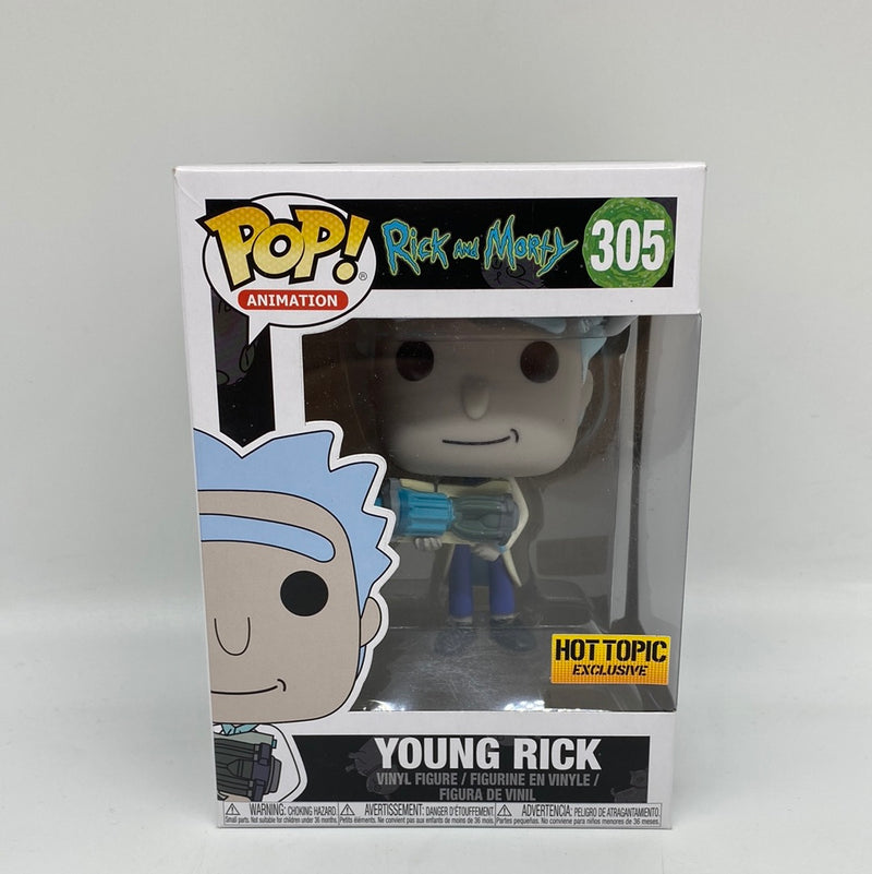 Rick & Morty Young Rick DAMAGED Pop! Vinyl Figure