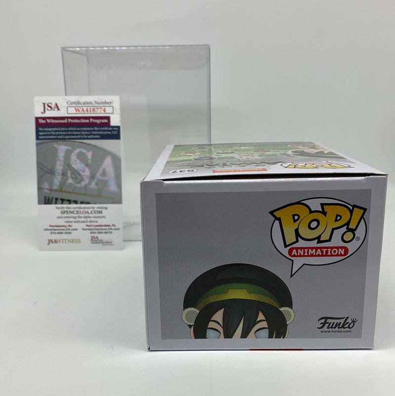 Avatar The Last Airbender Toph SIGNED Pop! Vinyl Figure