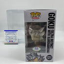 *SIGNED* Dragon Ball Goku (Ultra Instinct With Kamehameha) Pop! Vinyl Figure