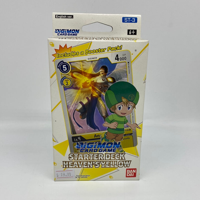 Heaven's Yellow Starter Deck - Starter Deck 03: Heaven's Yellow (ST-3) - Sealed Unopened