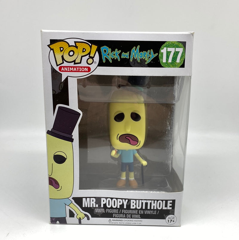 Rick and Morty Mr. Poopy Butthole DAMAGED Pop! Vinyl Figure