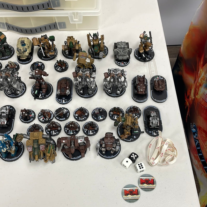 Heroclix Mechwarriors - Mixture 45+ Pieces