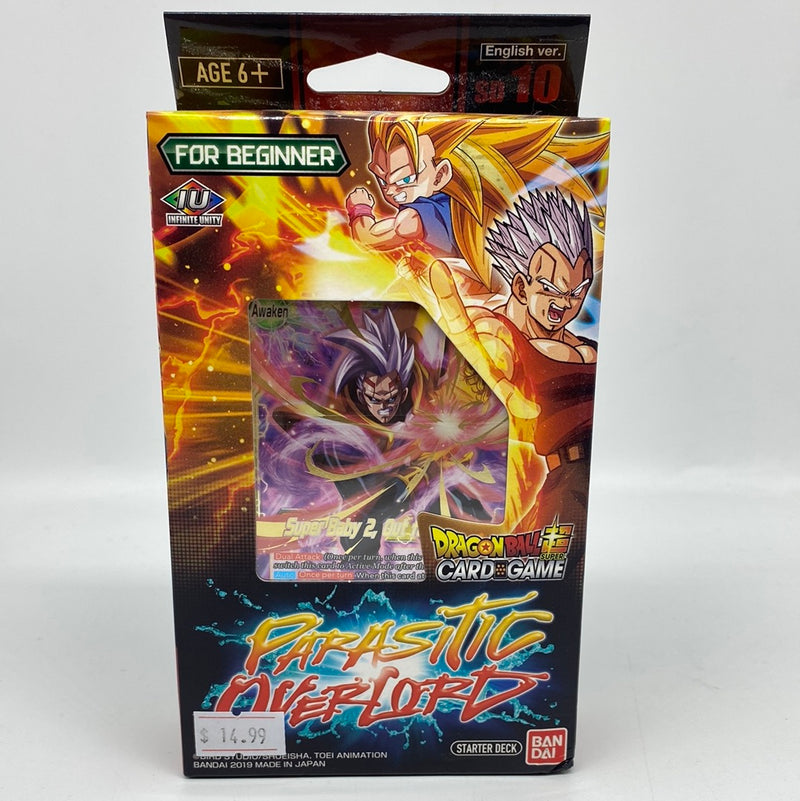 Starter Deck 10: Parasitic Overlord - Malicious Machinations (DBS-B08) - Unopened Sealed