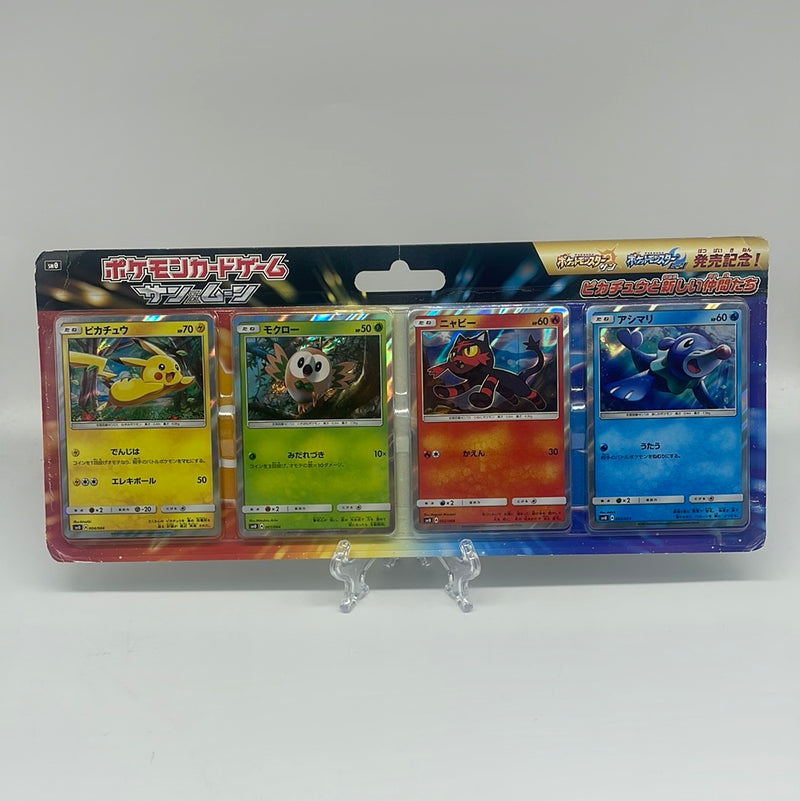 NEW Pokemon Card GEME Sun & Moon "Pikachu & New friends" 2019 From Jap NEW Pokemon Card GEME Sun & Moon "Pikachu & New friends" 2019 From Jap